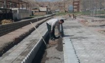 ادامه عملیات در خصوص احداث پارک منطقه کوی بسیجیان
