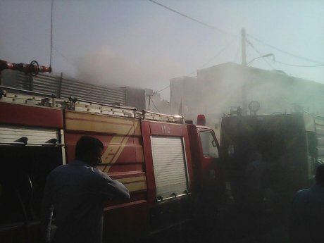 مهار آتش سوزی منزل مسکونی در پلدختر با تلاش ماموران زحمتکش آتش نشانی